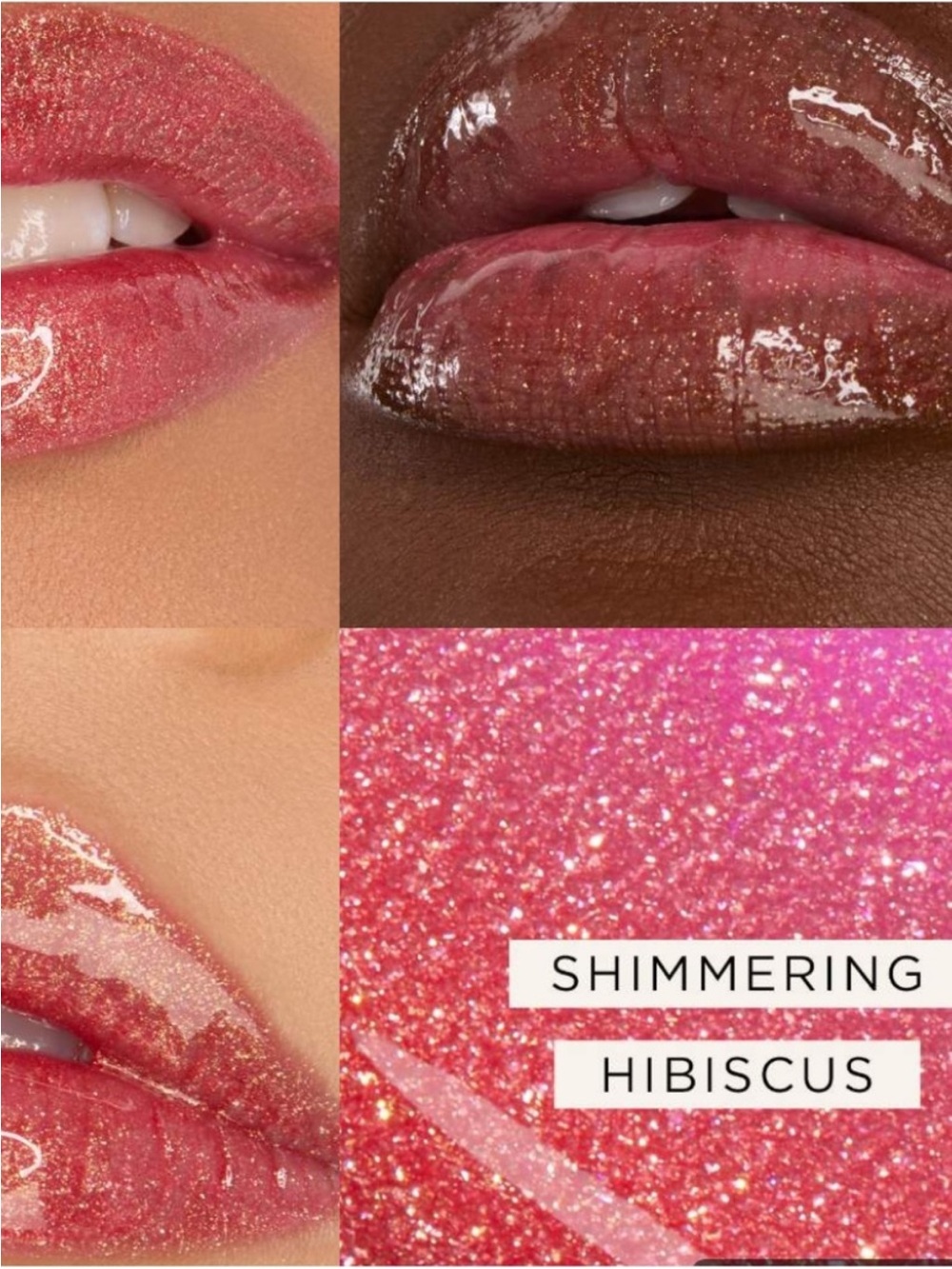 Tarte shimmering hibiscus maracuja juicy plumping lip oil new in box